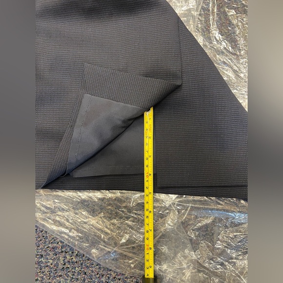 Hugo Boss women’s Blue & Black dress-NWT 
size 0-minor pull - see pic. - Picture 7 of 11